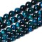 Blue Tiger Eye Gemstone Loose Beads Natural Round Loose Stone Beads